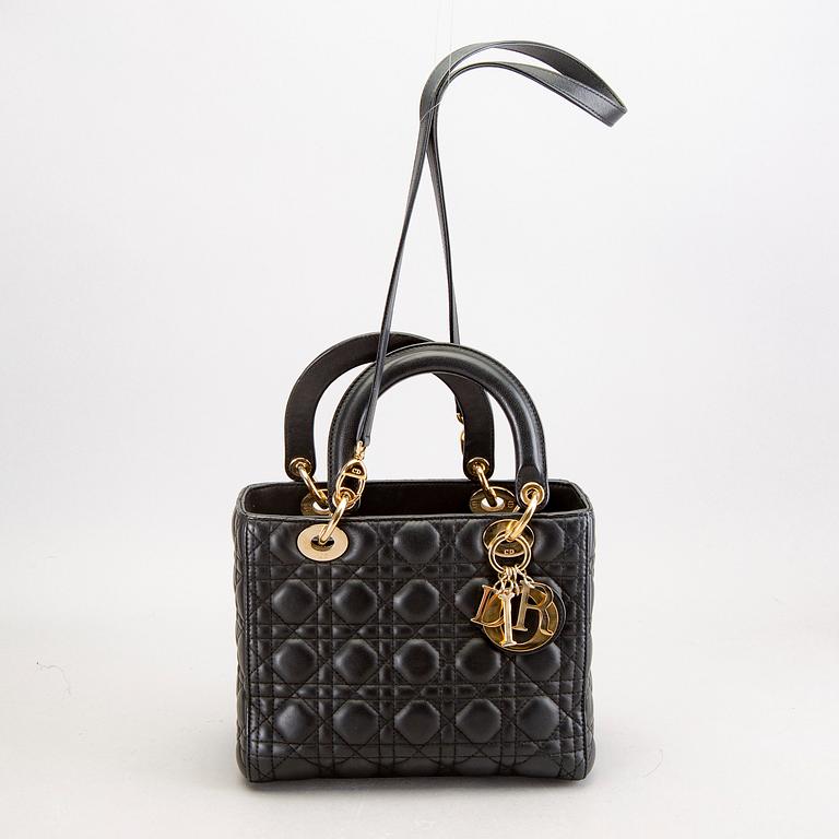 Christian Dior, "Lady Dior medium", bag.