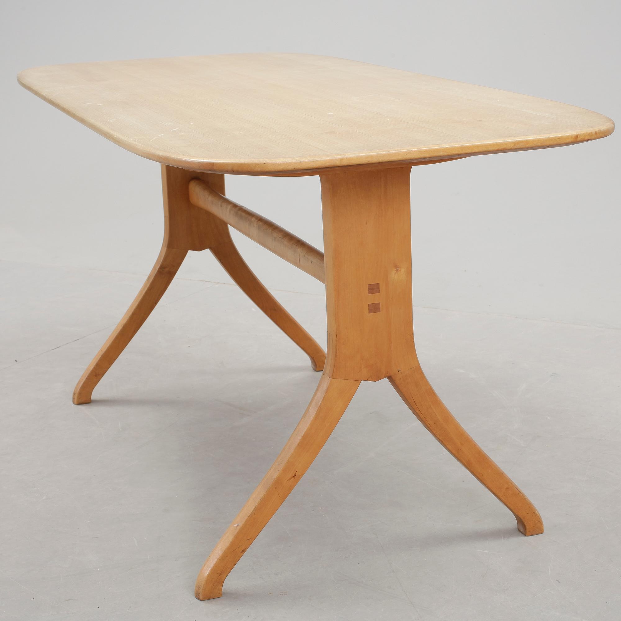 SOFFBORD, "Stora salen", Carl Malmsten, Modellen formgiven 1946.