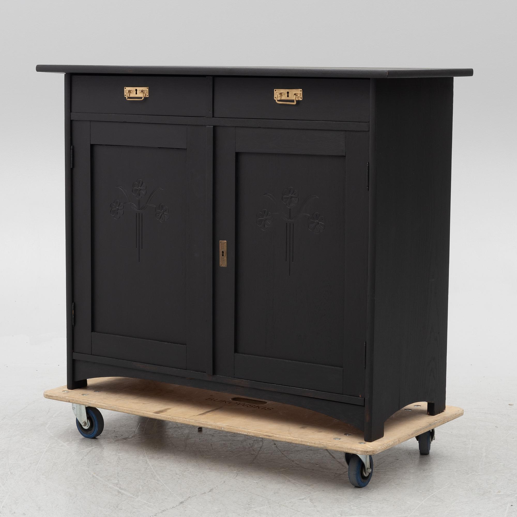 A sideboard, early 20th Century.