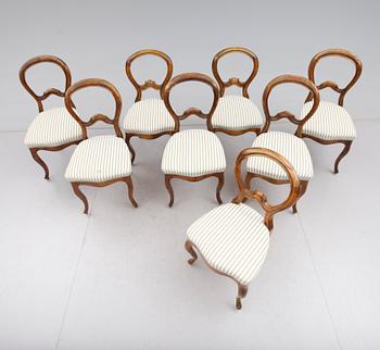 STOLAR, 8 st, 1800-talets andra hälft.