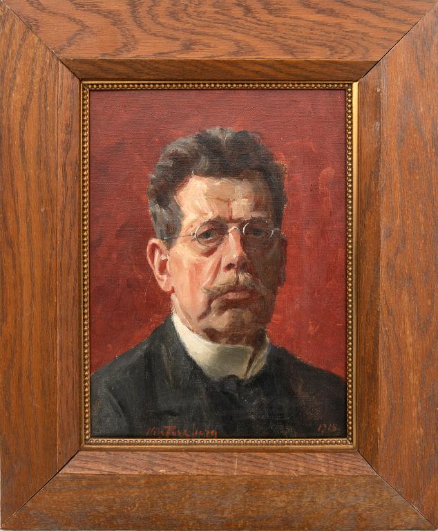 Nils Forsberg, Self-Portrait at 76 Years.