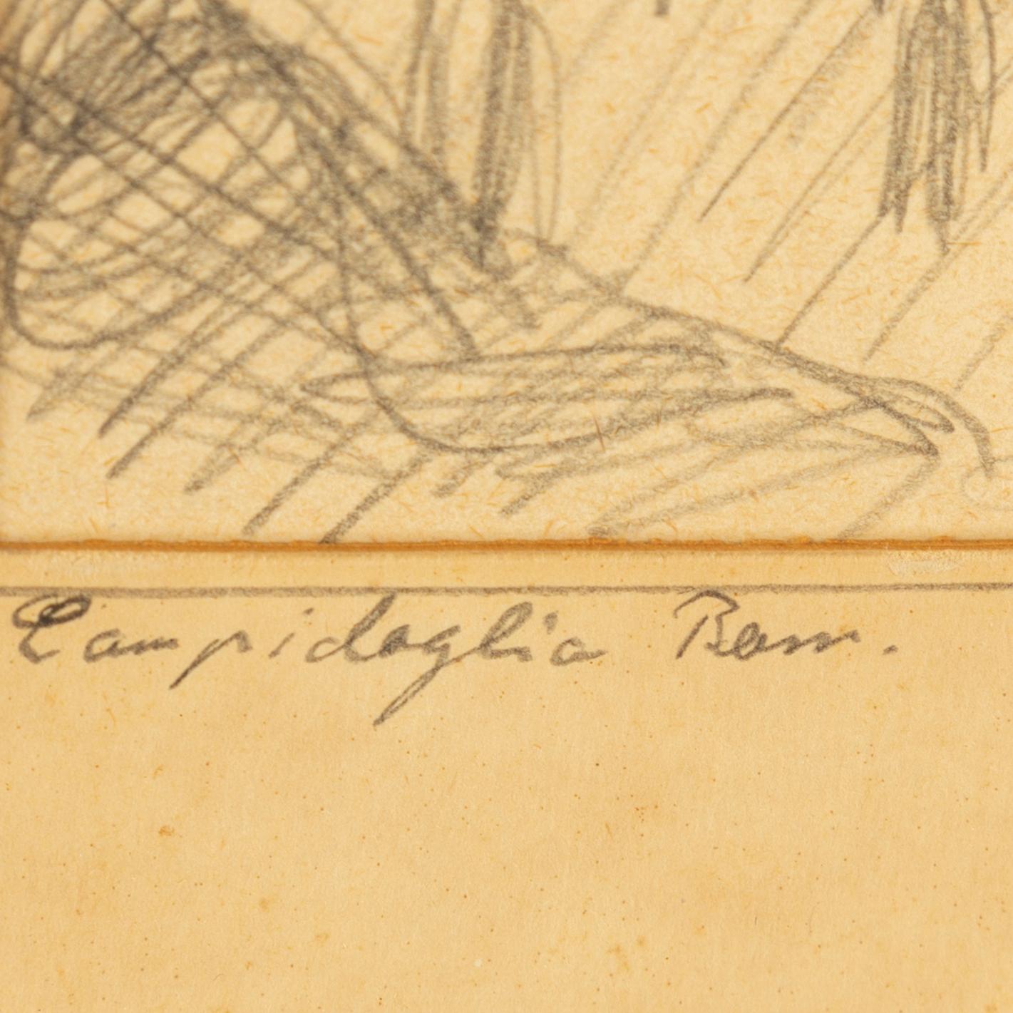 RUNE JANSSON, pencil on paper, signed and dated -47.