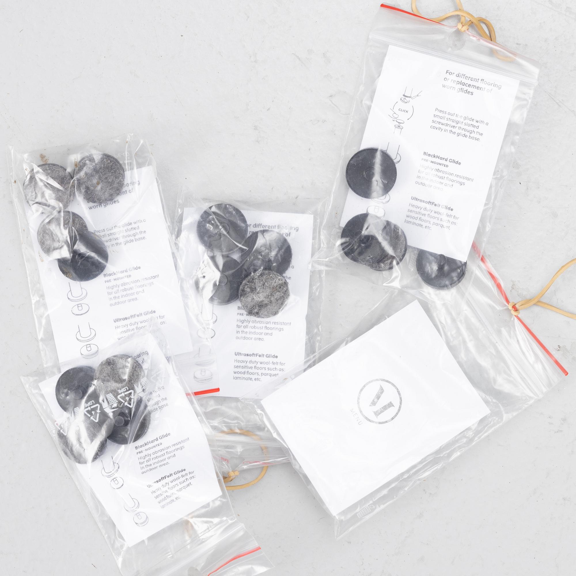 Afteroom, chairs, 5 pcs, "dining chair plus", Menu.