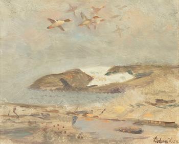Lindorm Liljefors, Birds in Flight.