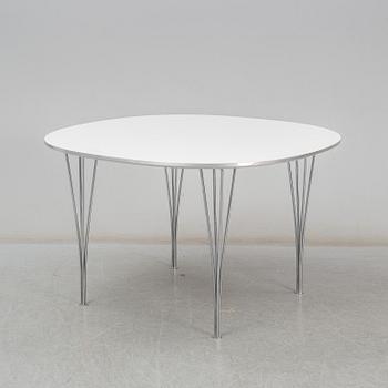 PIET HEIN och BRUNO MATHSSON, "Superellips", matbord, Fritz Hansen, MIAB, Sverige, 1985.