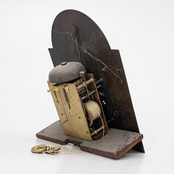 Longcase clock, 19th century, England.