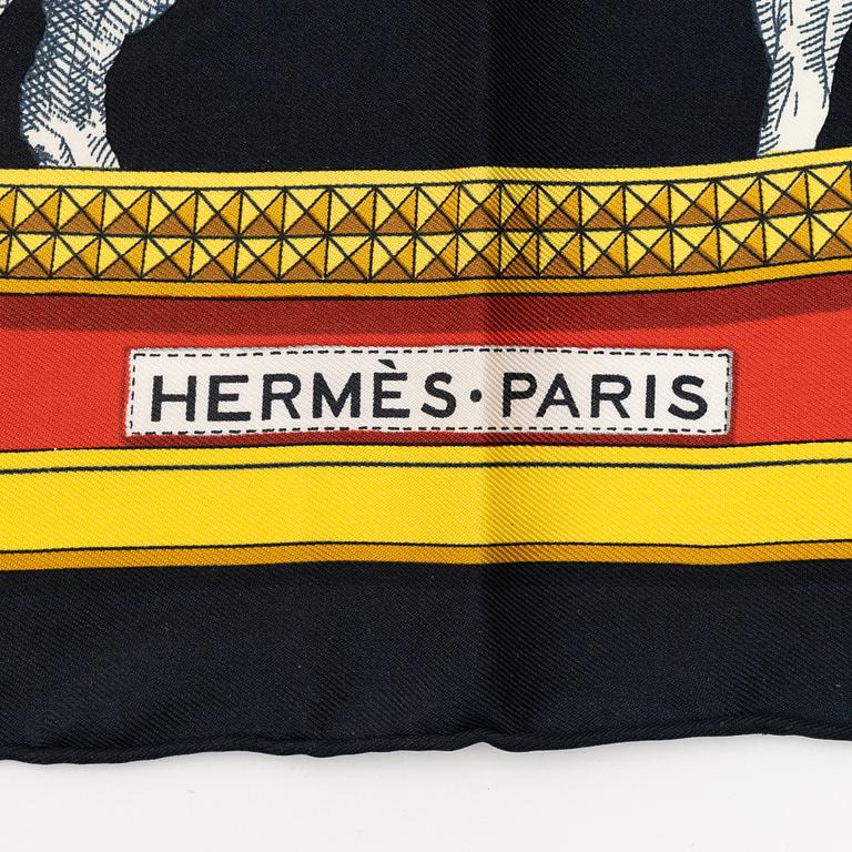 Hermès, scarf, "Grand Apparat".