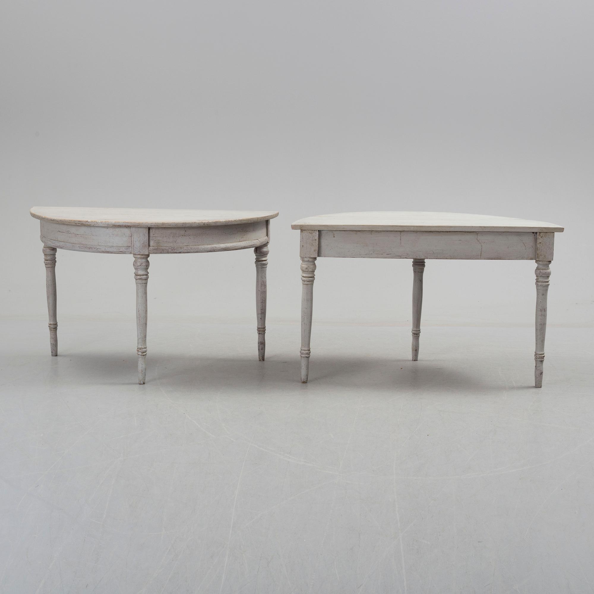 A pair of mid 19th century tables.