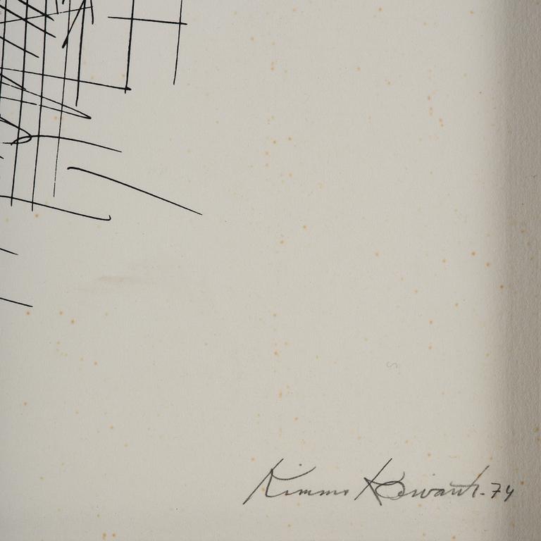 Kimmo Kaivanto, "Four inch thoughts" from: "Hommage aux Prix Nobel" (The Nobel Prize portfolio).