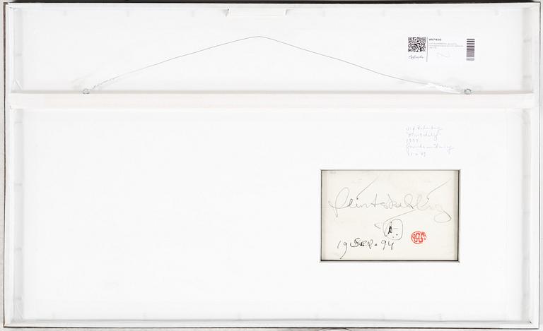 ULF RAHMBERG, gouache, monogramsignerad och daterad -94.