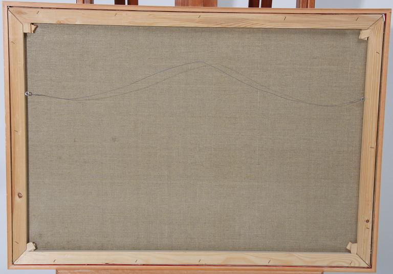 BRUNIUS, GÖRAN. Olja på pannå. Monogramsign.