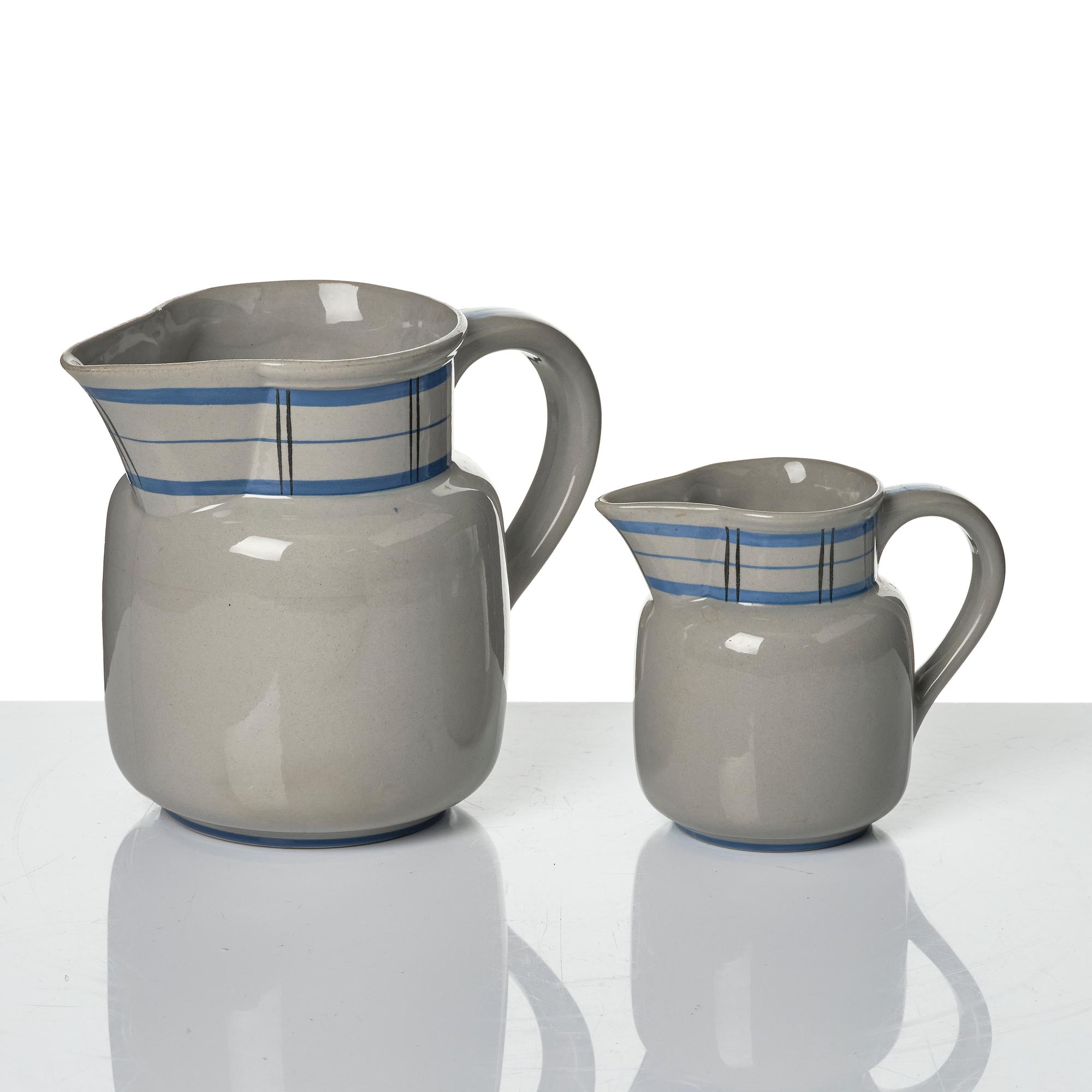 Wilhelm Kåge, servisdelar, 14 st, "Eldorado", Gustavsberg, 1936-1962.