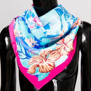 HERMÈS Two Silk Scarves.