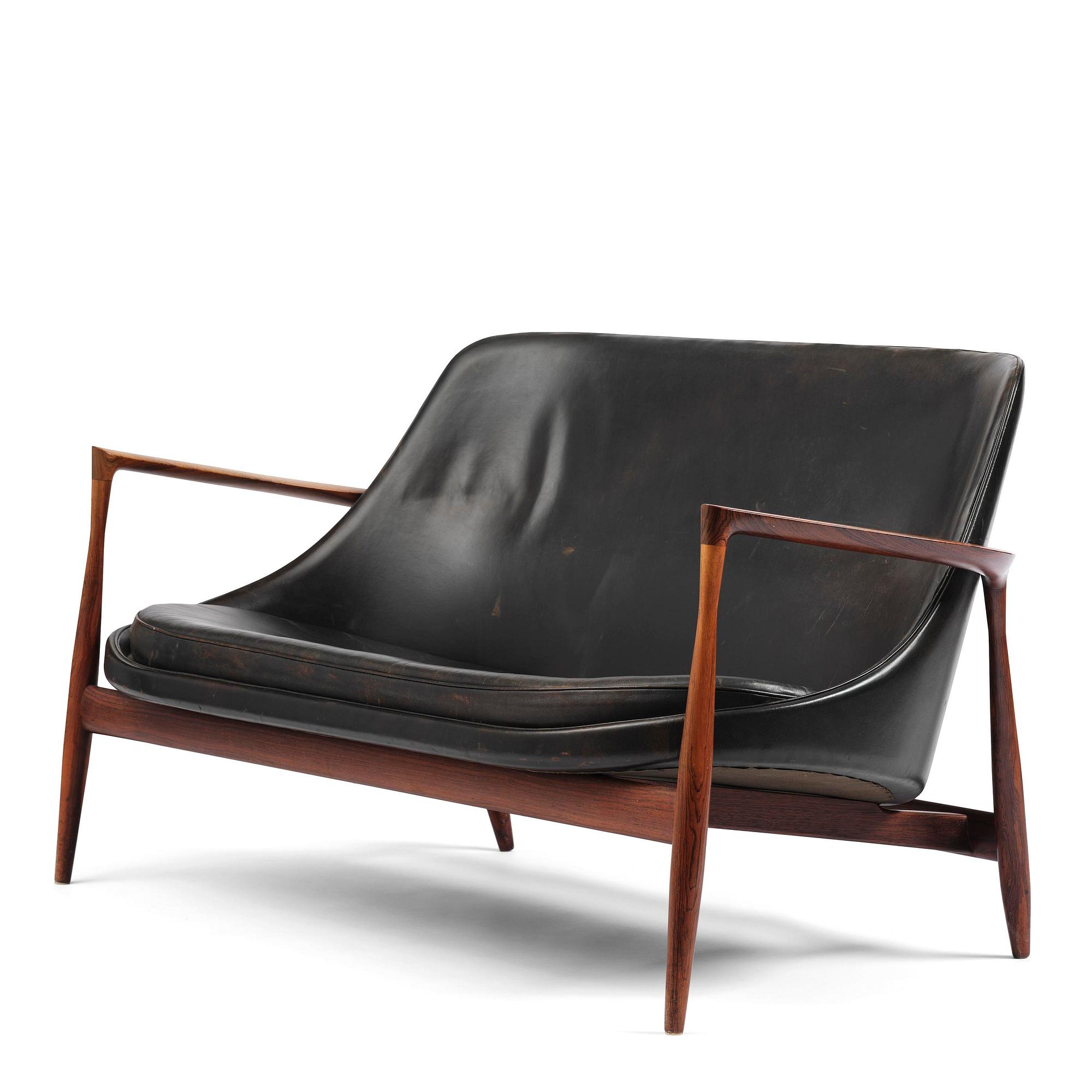 Ib Kofod-Larsen, a rosewood "Elizabeth" sofa, cabinetmakers Christensen & Larsen, Denmark, 1950s-60s.