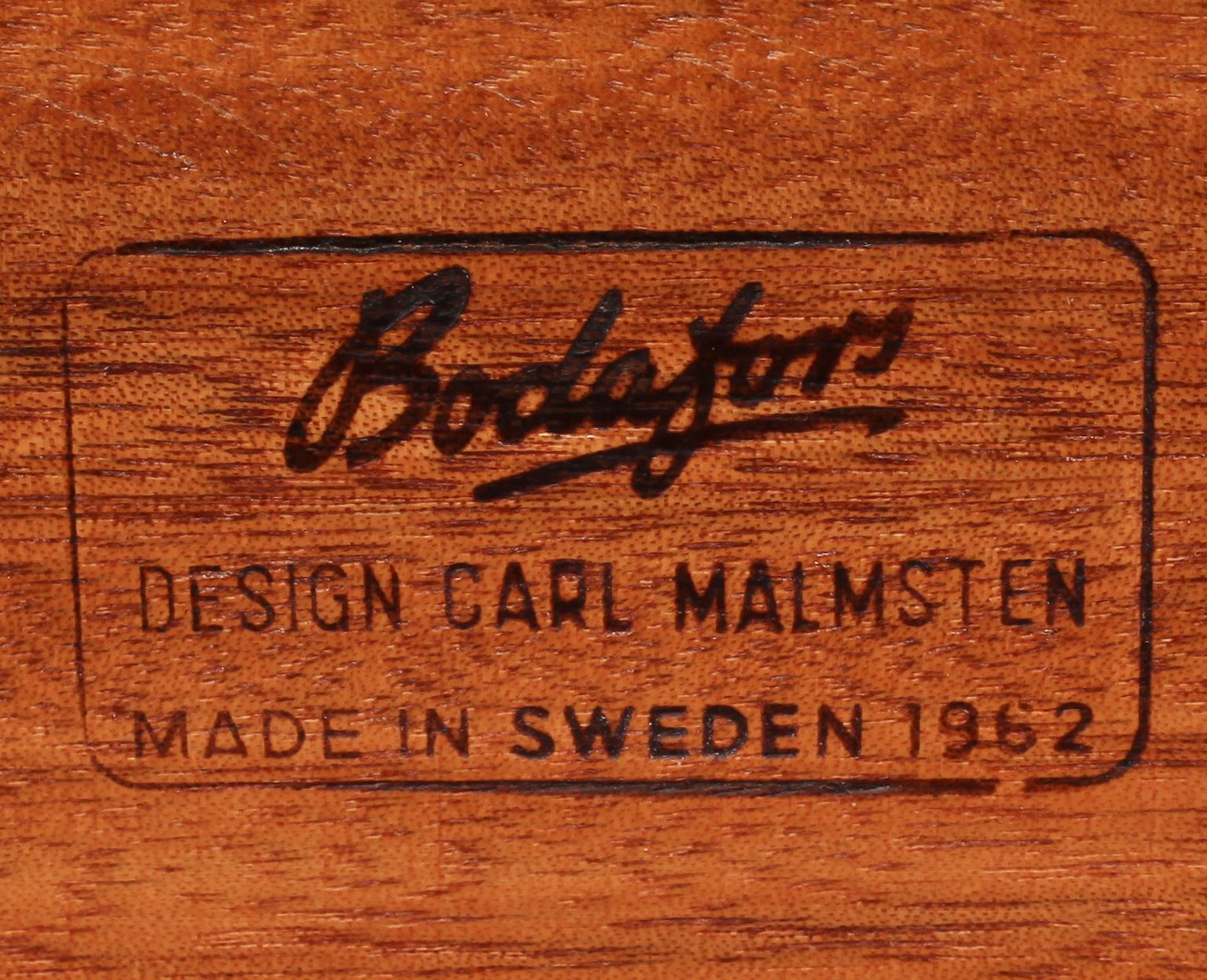 SÄNGAR, ett par, "Ulrika", Carl Malmsten, Bodafors, 1962.