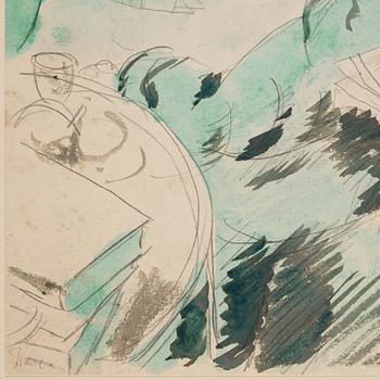 Isaac Grünewald, Sigrid läser.