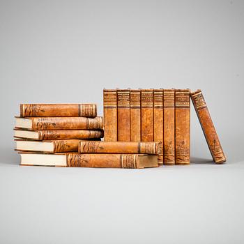 BÖCKER, 15 vol, Albert Engström. Albert Bonniers Bokförlag, Stockholm 1940-tal.