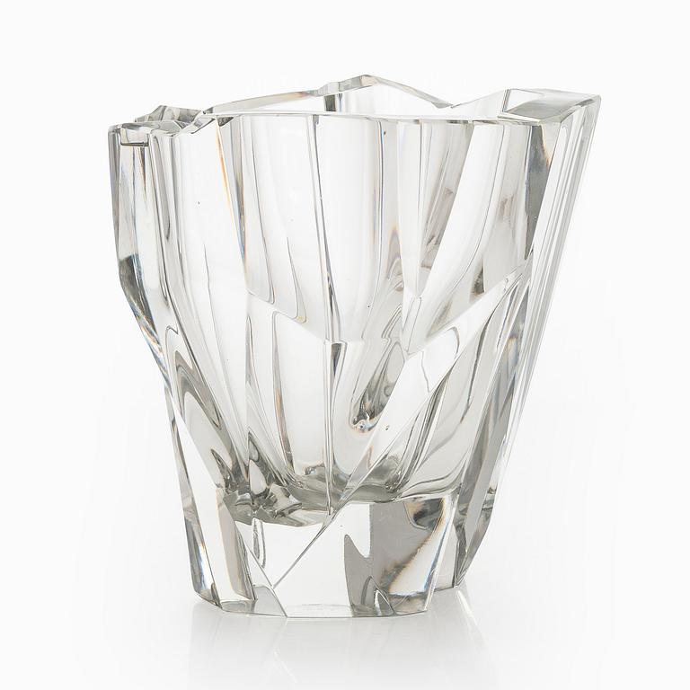 Tapio Wirkkala, vas, "Isberg", signerad Tapio Wirkkala Iittala 57.