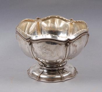 SKÅL, silver, importstämplar, Stockholm, 1917.