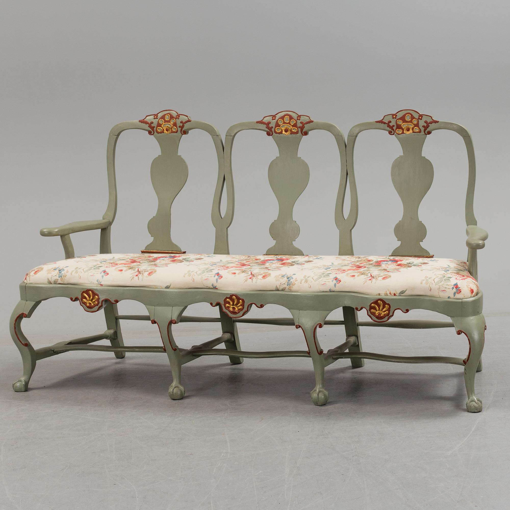 SOFFA, rokoko, 1700-tal.