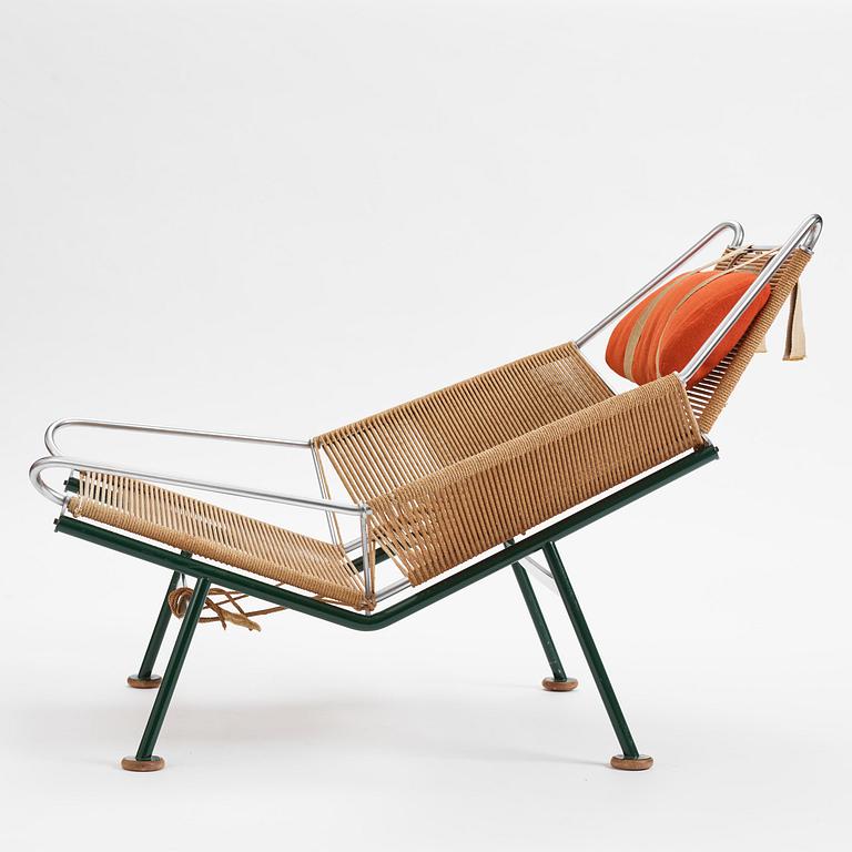 Hans J. Wegner, fåtölj, "Flag Halyard", Getama, Danmark, 1950-60-tal.
