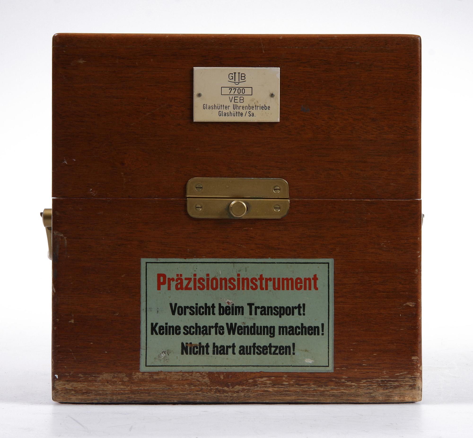 KRONOGRAF/SKEPPSUR, Glashütter, Tyskland, 1900-talets mitt.