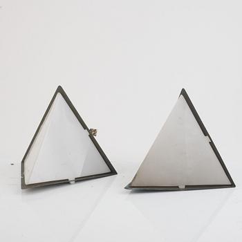 Hans-Agne Jakobsson, outdoor lighting, a pair, likely from Markaryd, second half of the 20th century.