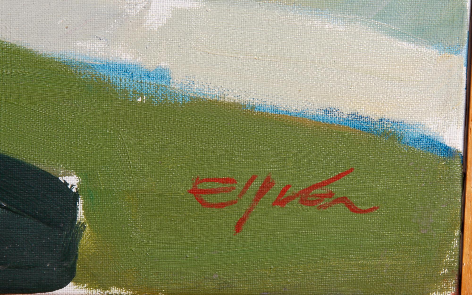 ELFVEN, ERIK, olja på duk, sign.