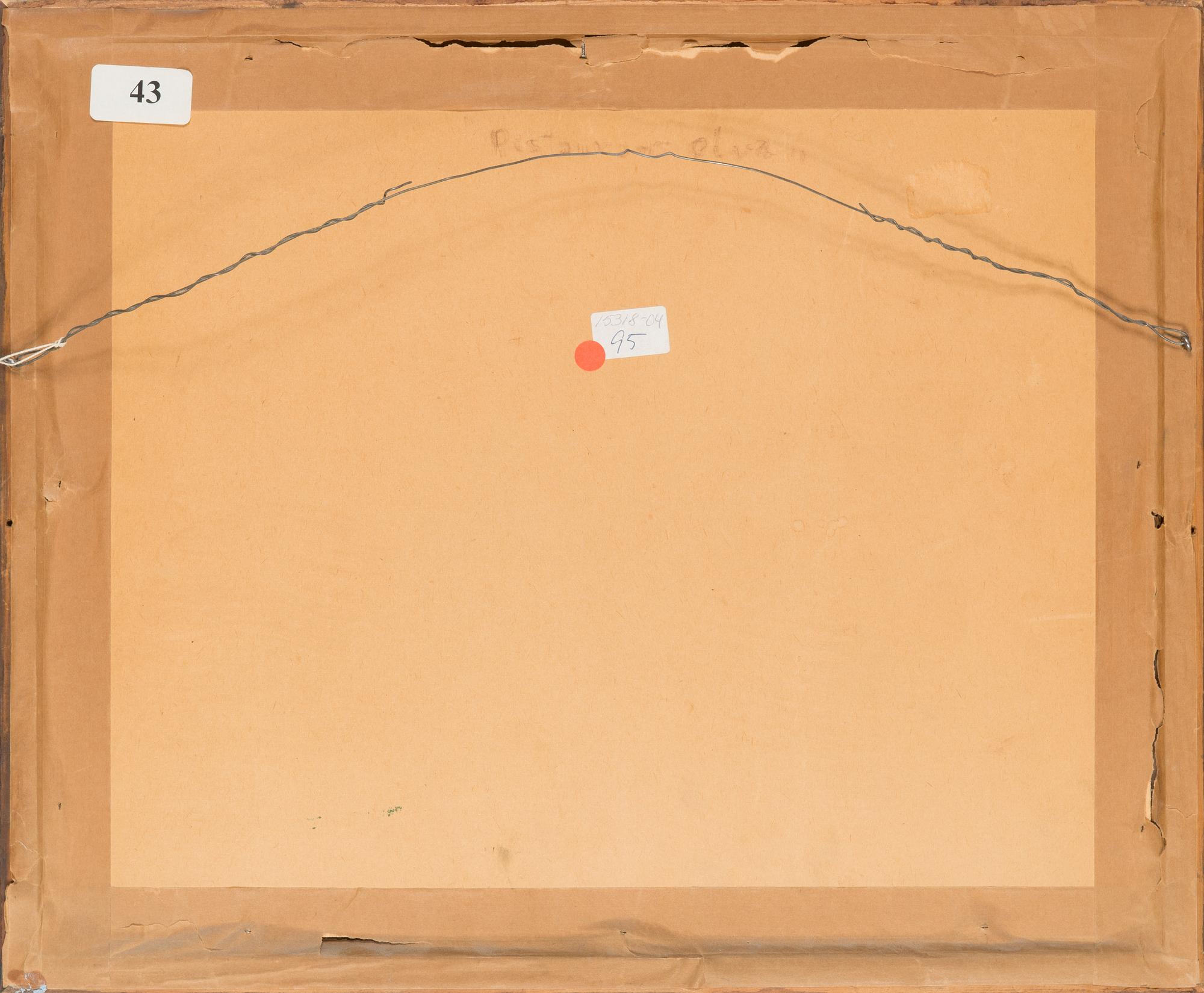 Marcus Collin, pastell, signerad och daterad-39.