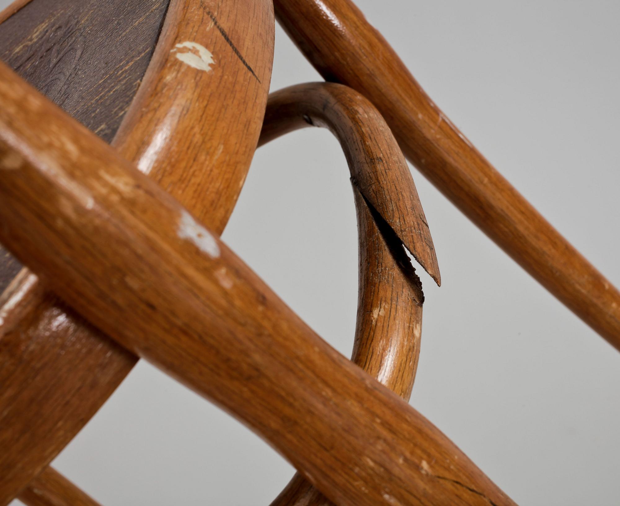 STOLAR, 4st, Thonet, 1900-talets första hälft.