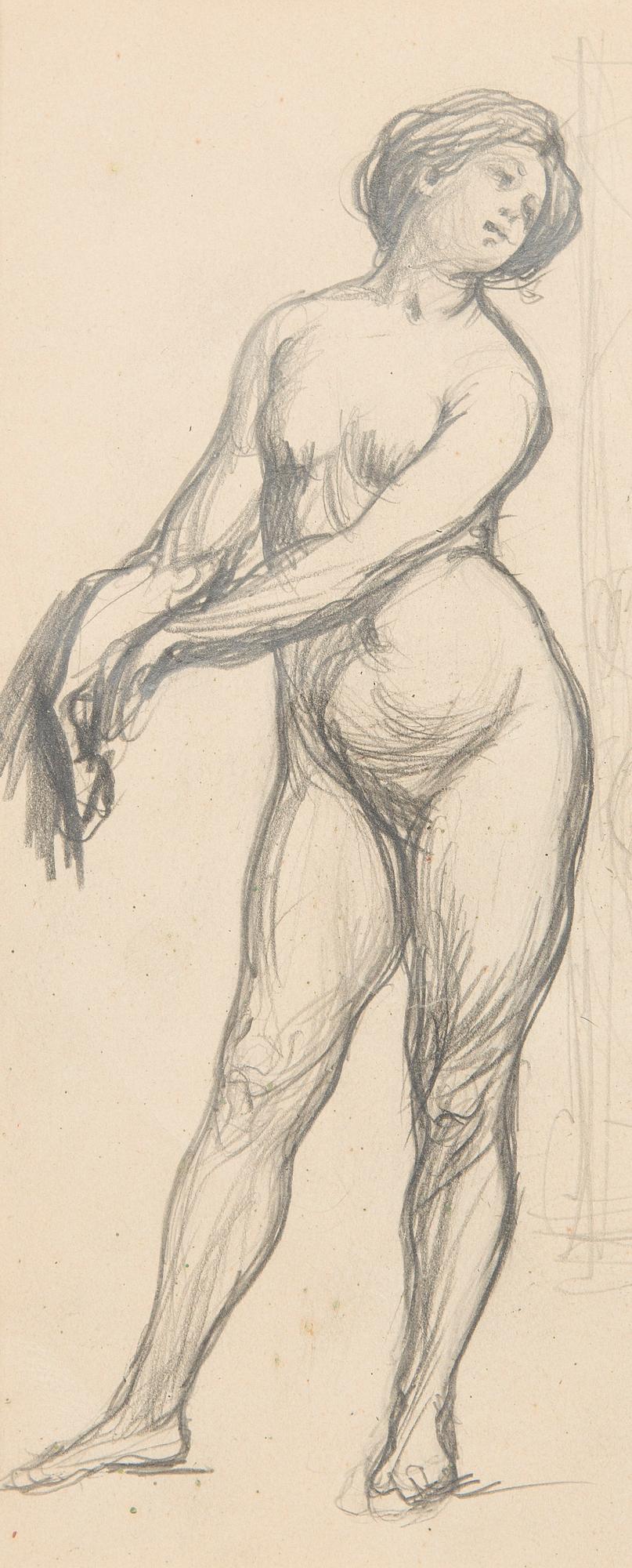 Janis Rozenthal, Nude study.