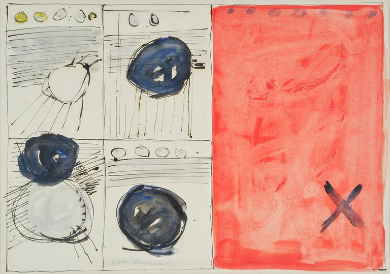 Gösta Werner, Untitled.