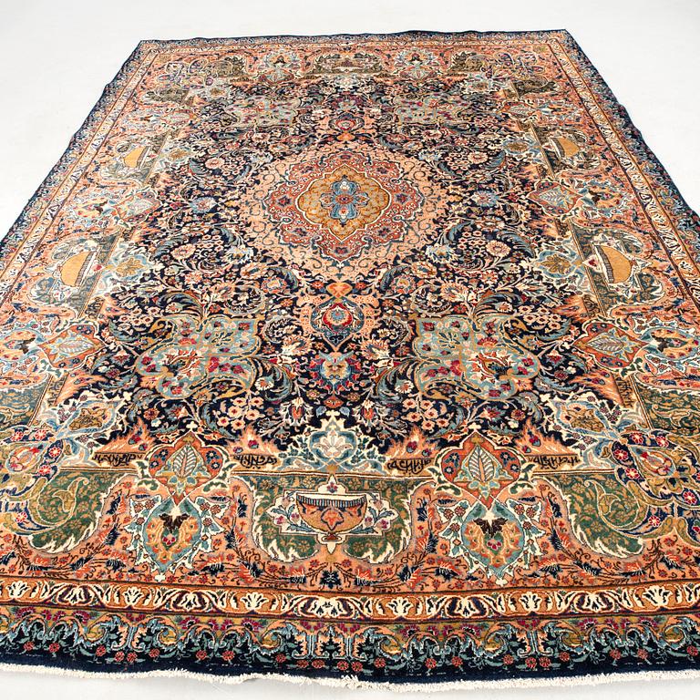 Kashmar Carpet, latter part of the 20th century, approx. 378x296 cm.