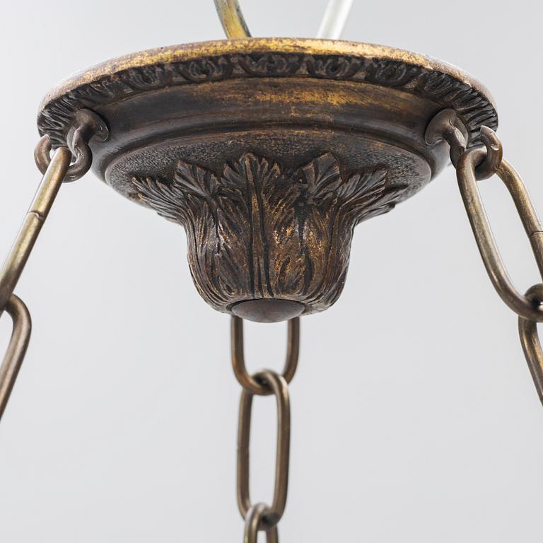 A lantern, aorund 1900.