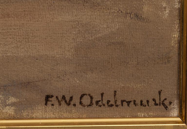FRANS WILHELM ODELMARK, olja på duk, signerad.