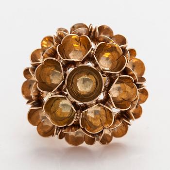 Liisa Vitali, ring, "Spring" 14K gold, Westerback, Helsinki 1970.