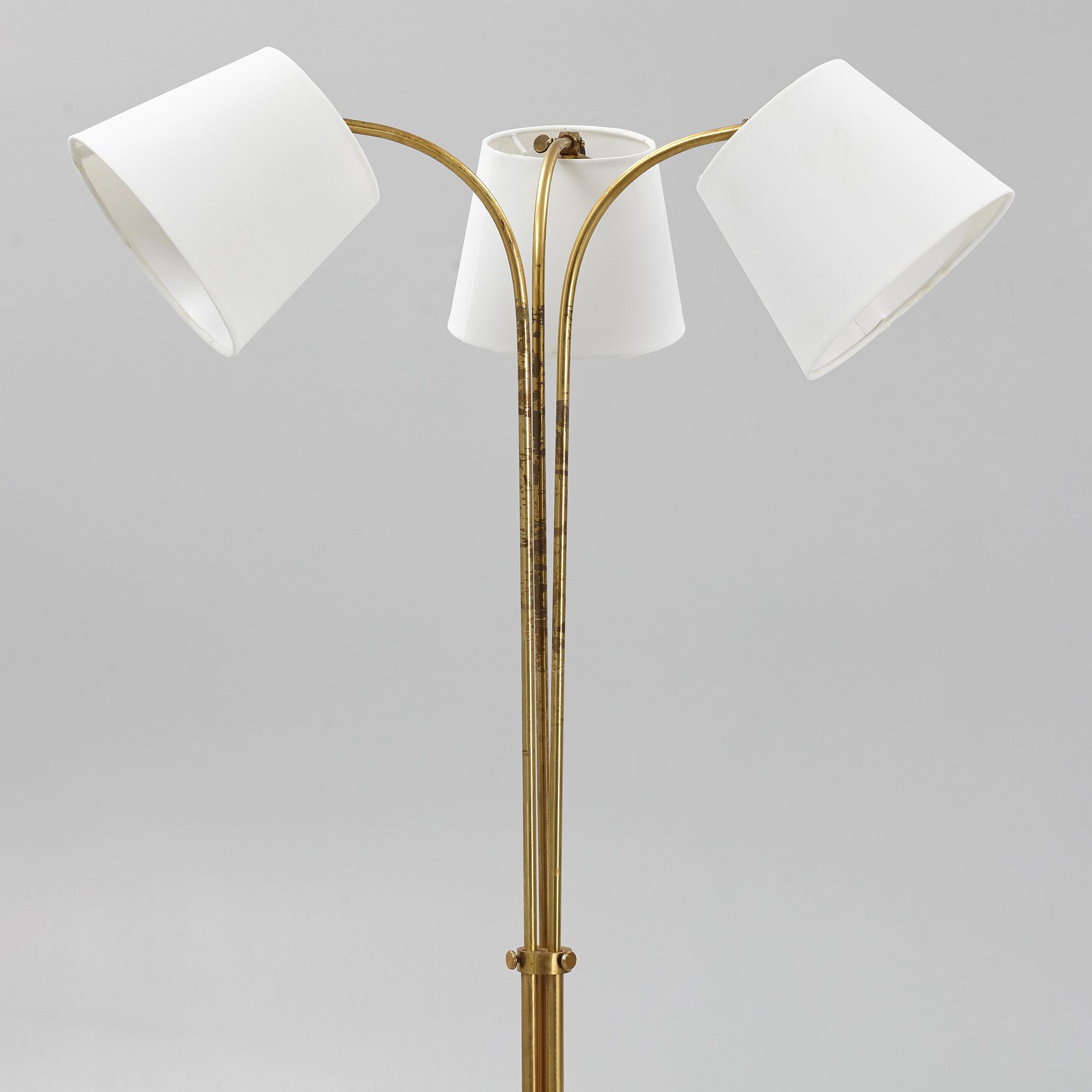 Golvlampa, 1900-talets mitt.