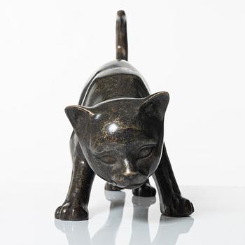A decorative bronze sculpture, Fyrklövern.
