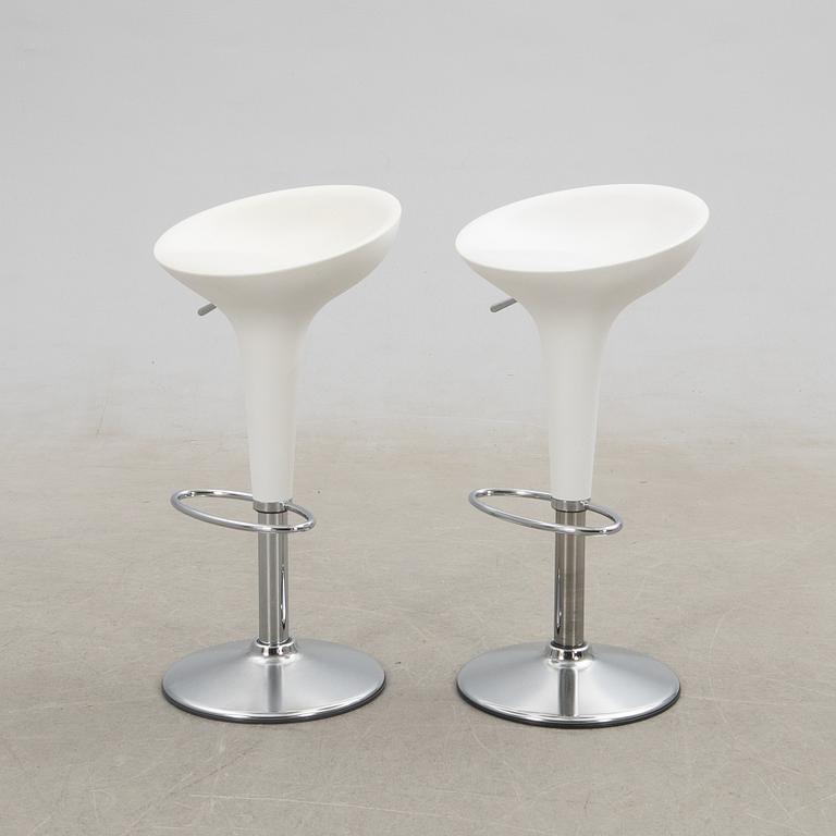 Stefano Giovannoni, barstolar, ett par, "Bombo", Magis, Italien.