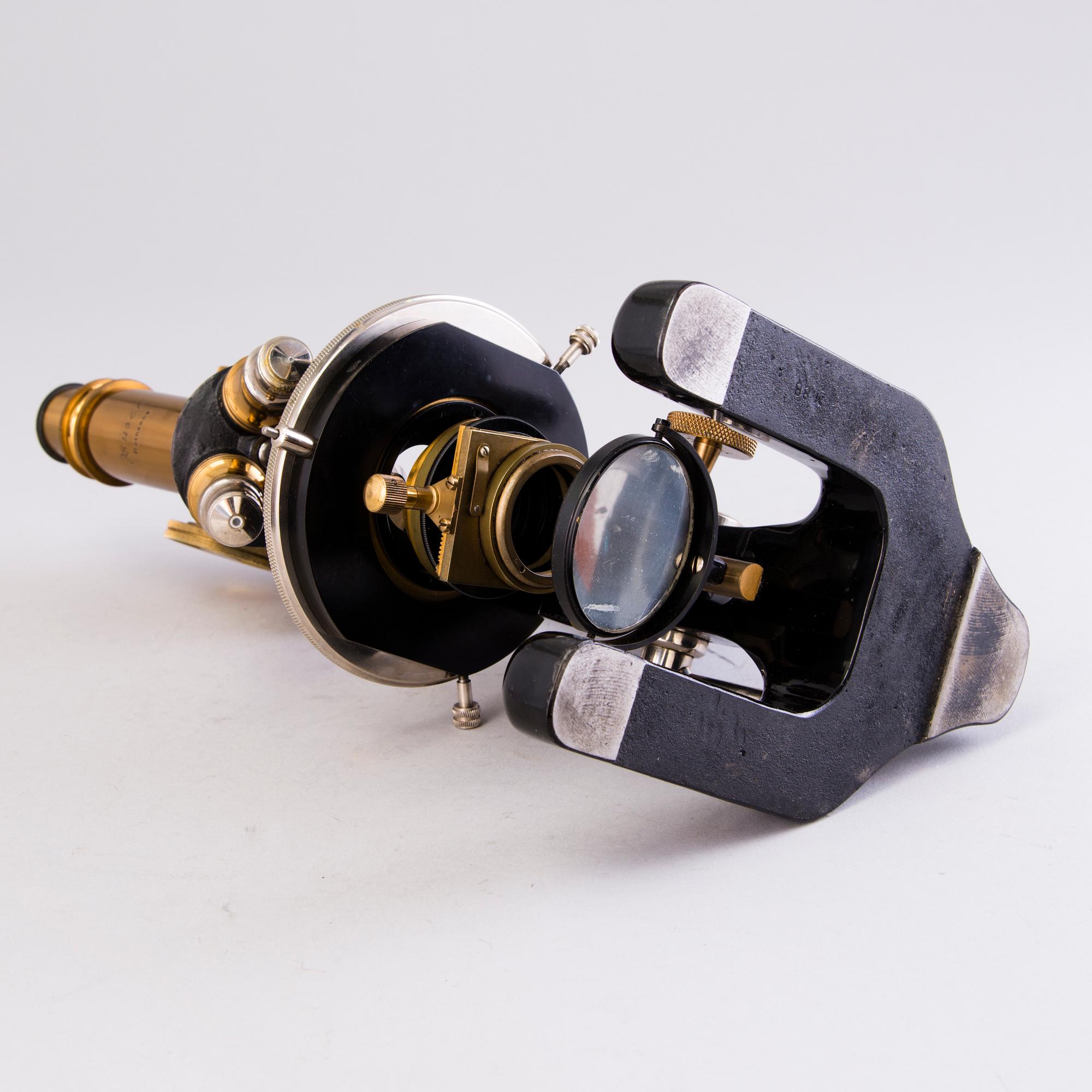 A Busch microscope Rathenov Germany first half of 20th century.