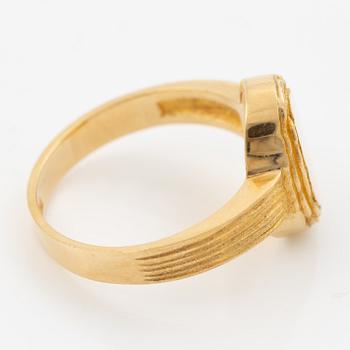 Lapponia, ring 18K guld, Finland 1978.