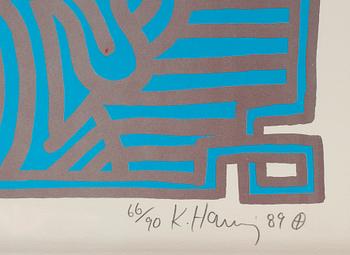 Keith Haring, "Chocolate Buddah 1".