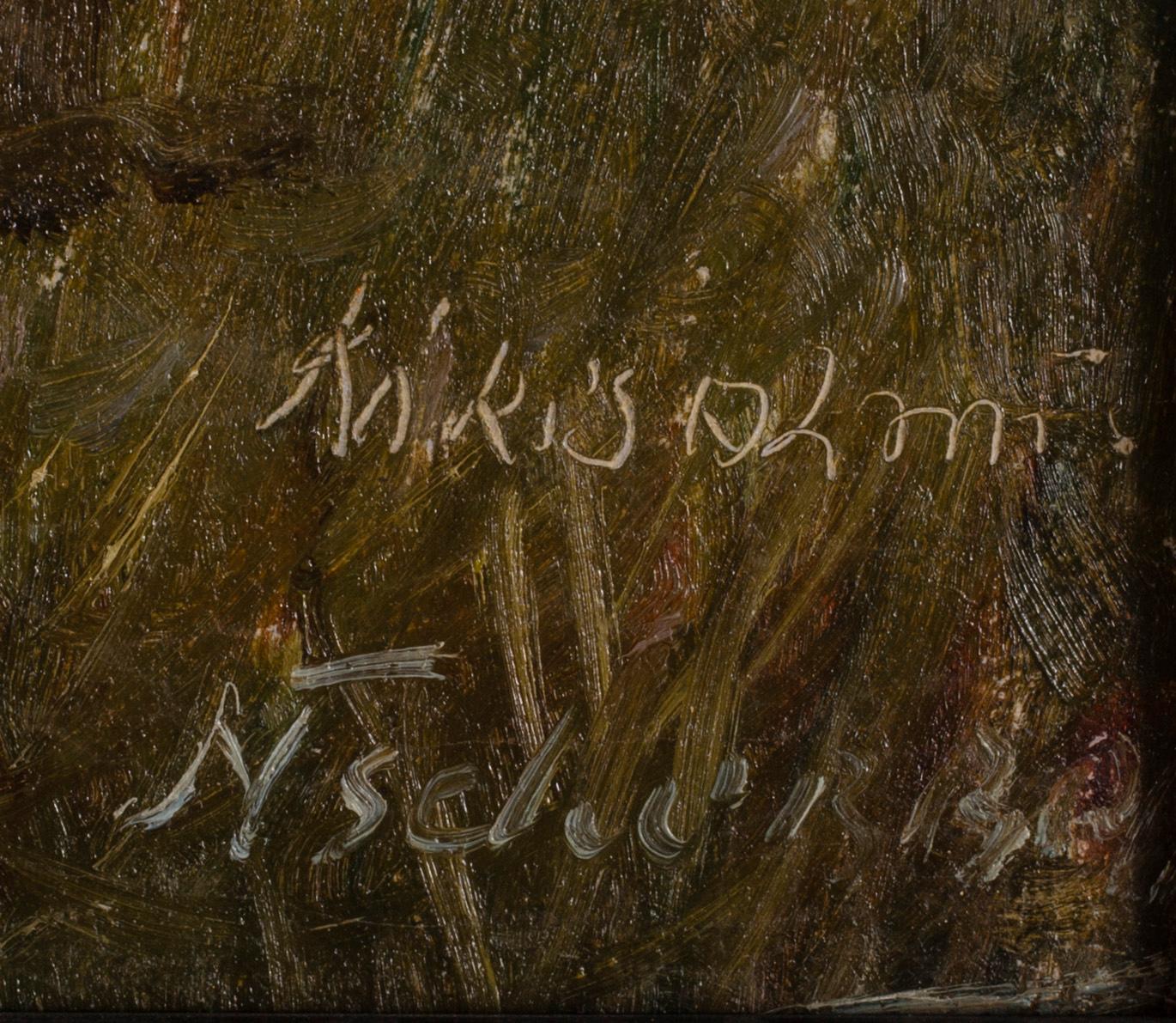 NIKOLAI (TERVAKORPI) TCHERBAKOFF, olja på duk, signerad.