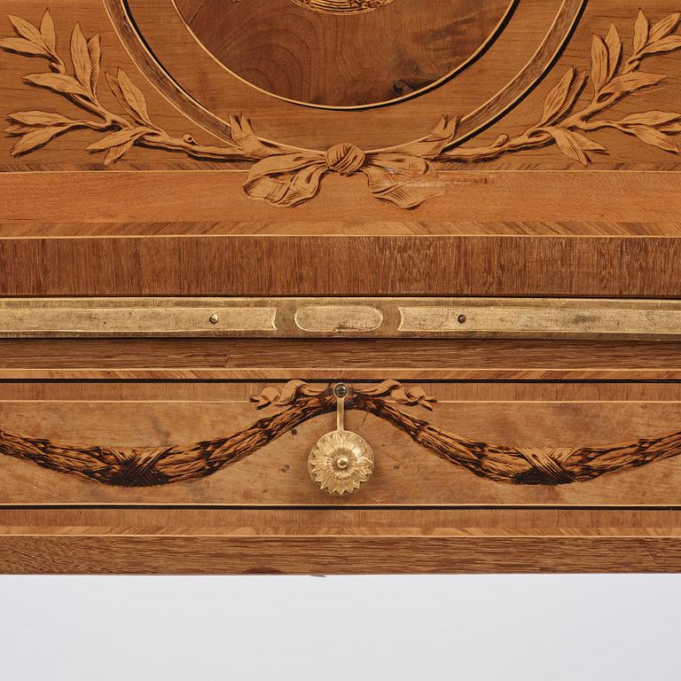 A Gustavian secretaire by George Haupt.