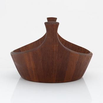 Jens Quistgaard, a teak bowl, Denmark 1950's/60's.