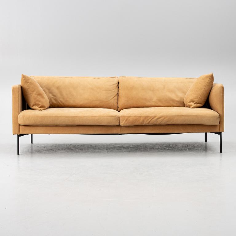 Sofa with footstool/chaise longue, exceptional, period.