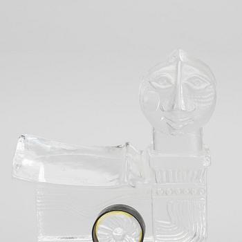 BERTIL VALLIEN, skulptur glas, Boda Åfors bruk.
