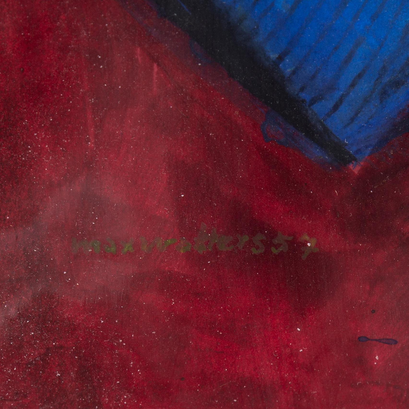 MAX WALTER SVANBERG, gouache & watercolour, signed and dated -57.