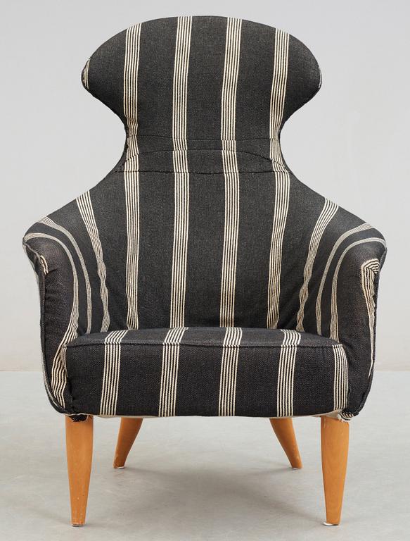 A Kerstin Hörlin Holmquist 'Stora Eva' armchair, Paradise group, Triva-series, Nordiska Kompaniet, 1950-60's.