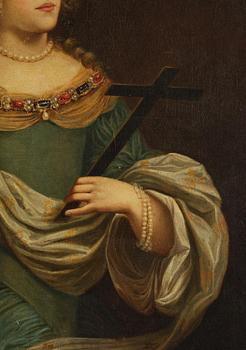 Abraham Janssens, follower of, Saint Helena, Possibly depicting Louise de La Vallière (1644-1710), the mistress of Louis XIV.